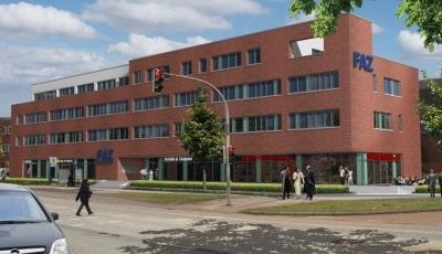 Das Facharztzentrum FAZ Süd mit Anbindung an die Sana-Kliniken steht kurz vor...