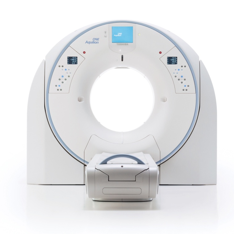 Photo: Weltpremiere: Toshiba präsentierte den neuen Volumen-CT