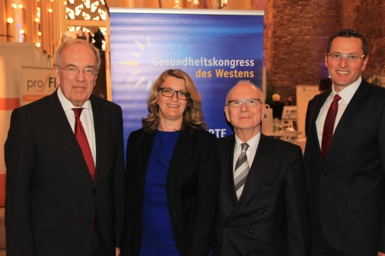 Ulf Fink, Senator a. D. und Kongresspräsident, Susanne Wieruszewski, Prof....