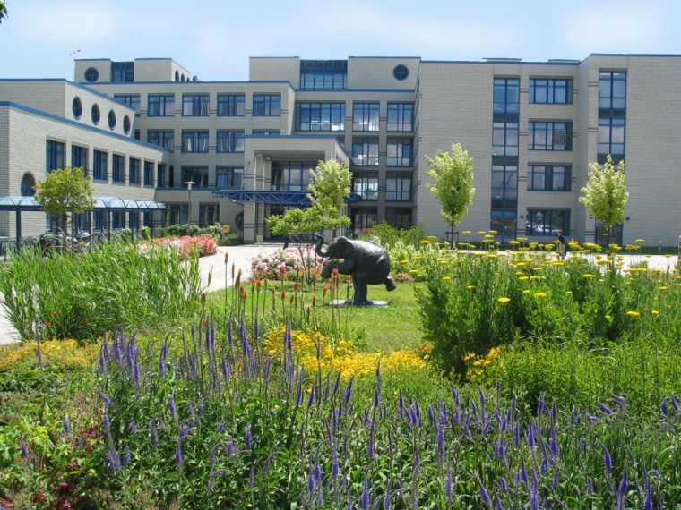 Das Klinikum Zeitz (Foto: Klinikum Burgenlandkreis GmbH)
