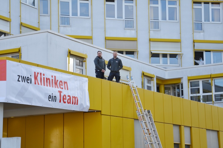 Zwei Kliniken - ein Team. Fotos: Bettina Leuchtenberg