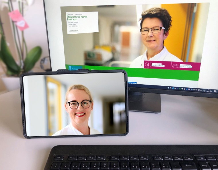 Videosprechstunden sind bei Paracelsus Teil der Patientenversorgung (Frances...