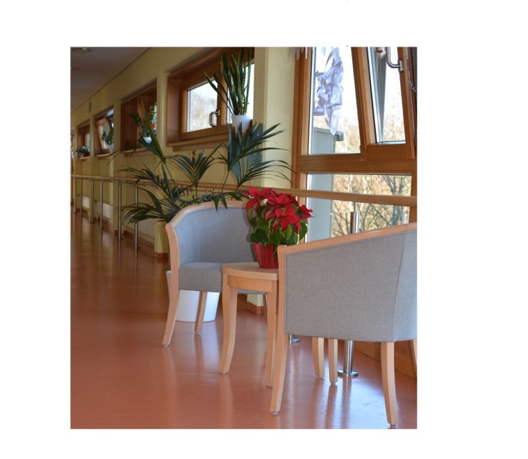 Sitzecke zum Verweilen im Flur. Foto: Pigmentatelier Graeff-Schimmelpfennig