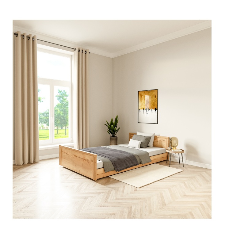 Sturzprophylaxe + wohnliches Design: Das Bodenlagerungsbett Impulse Edition 500...