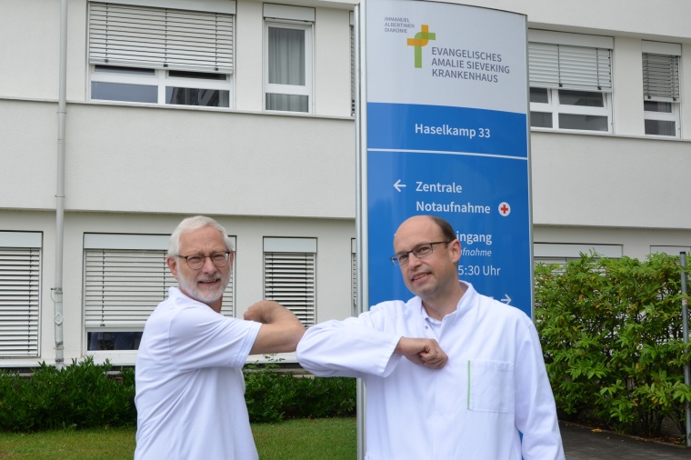 Prof. Dr. E. von Dobschütz folgt Dr. M. Musolf als Ärztlicher Direktor. © ...