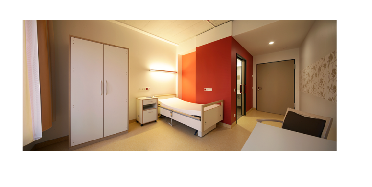 Architektur und Innenraumgestaltung folgen beim Psychiatrischen Pflegeheim der...