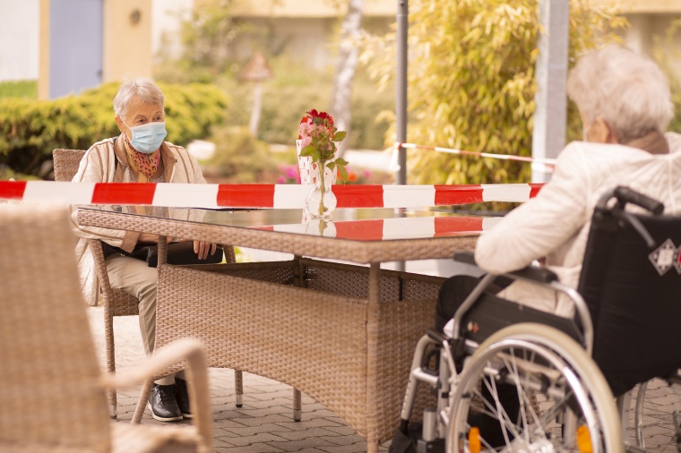 Als die Türen in den Wohn- und Pflegeeinrichtungen wegen Corona geschlossen...