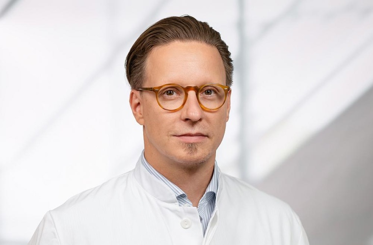Prof. Dr. Maximilian Traxdorf. Foto: Jasmin Szabo / Klinikum Nürnberg