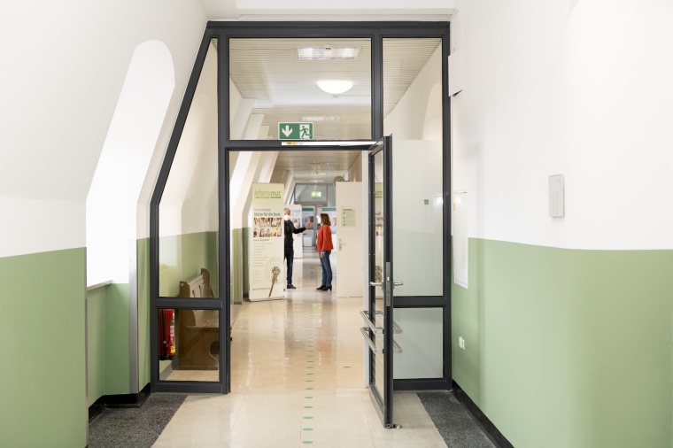 Im Patientenhaus des CCC München finden Krebspatienten und ihre Angehörigen...