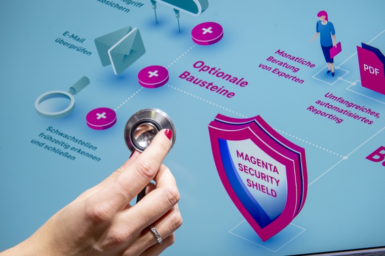 Symbolbild Cyber-Security-Paket der Deutschen Telekom Foto: Deutsche Telekom AG