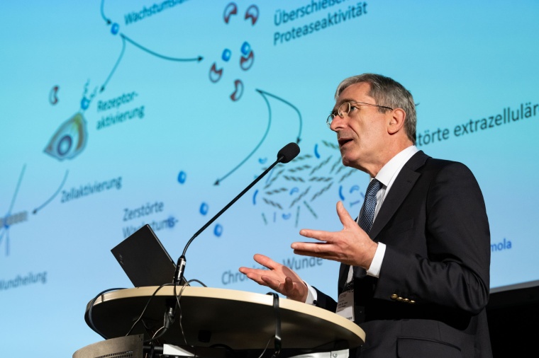 Prof. Dr. Hans Smola, MD und Vice President Medical Competence Center der Paul...