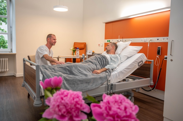 Zuwendung ist für Palliativpatienten so wichtig wie eine gute medizinische...