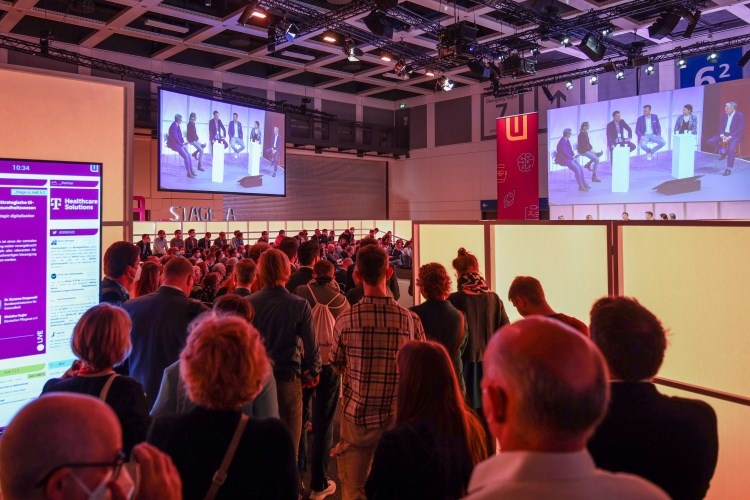 Drei Tage Kongressprogramm auf der DMEA 2023. Foto: Messe Berlin