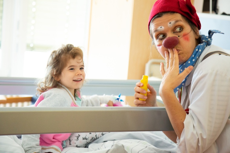 Bundesweiter Aktionstag des Dachverbands Clowns in Medizin und Pflege...