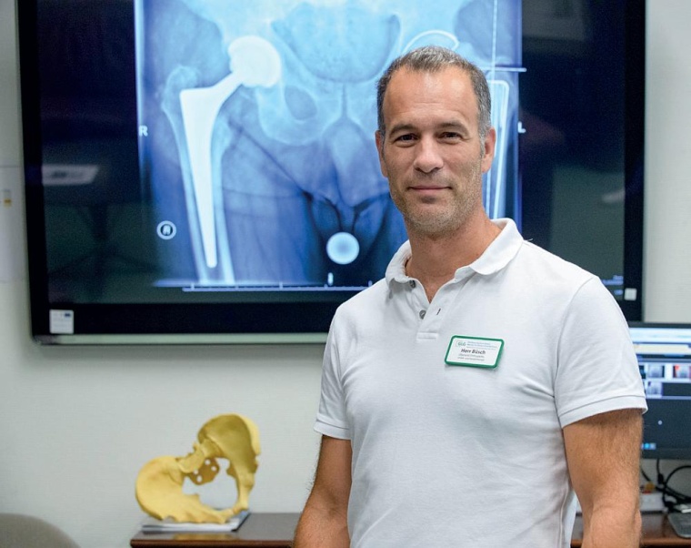 Conradin Büsch ist ab 1. Juli neuer Leiter des EndoProthetikZentrums...