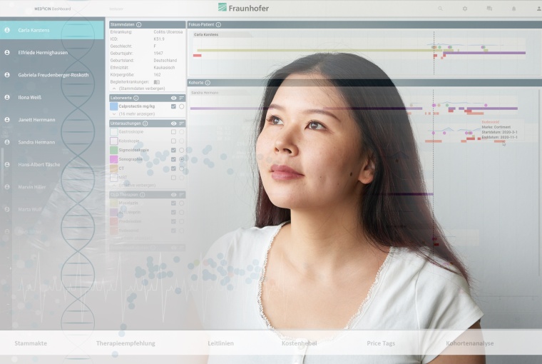 Das digitale Patientenmodell, Ergebnis des Fraunhofer-Leitprojekts MED²ICIN,...