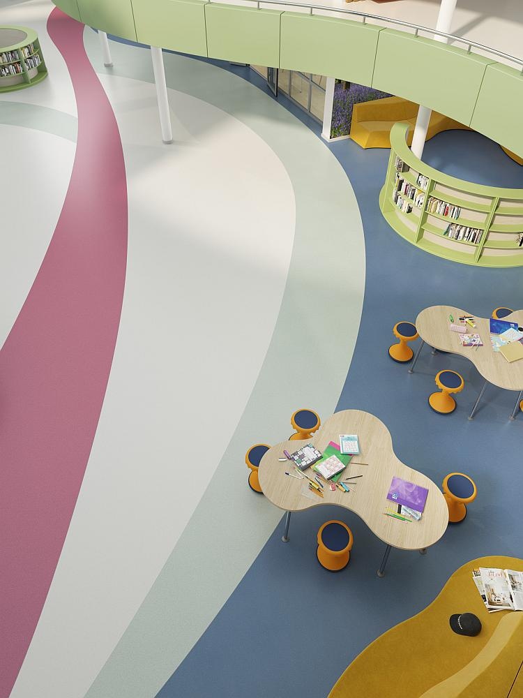 Der rutschfeste Altro Suprema eignet sich hervorragend für die Nutzung in...