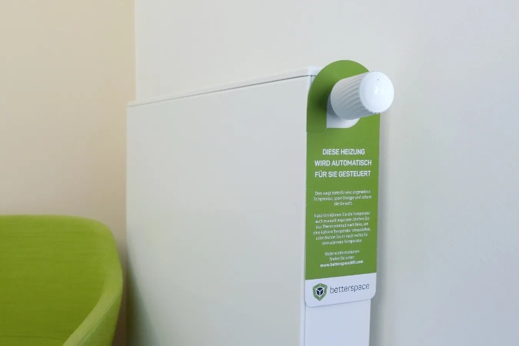 Über Funk-Thermostate werden Heizkörper mit better.energy automatisch und...