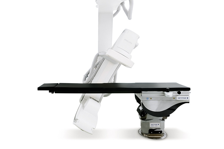 Abb. 2: Maquet Magnus OP-Tischsystem im Hybrid-OP Foto: Getinge