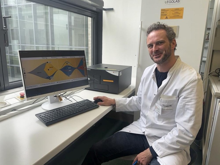 Prof. Dr. Frederik Damm (Charité Berlin) Foto: Charité –...