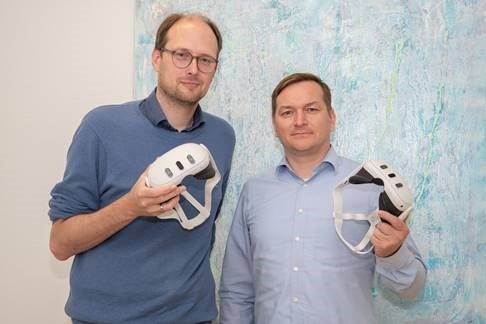 (v. l.): Prof. Björn Krüger, Leiter der Forschungsgruppe „Personalisierte...