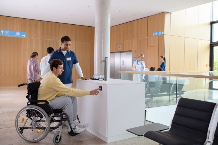 Leitungsgebundene Wasserspender von Brita erleichtern die Wasserversorgung von...