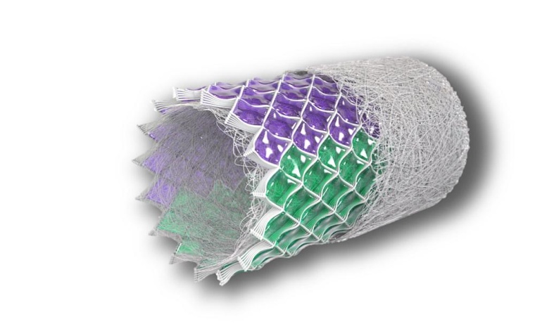 Das Endolease-System besteht aus dem Grundgerüst mit innerer, mittlerer und...