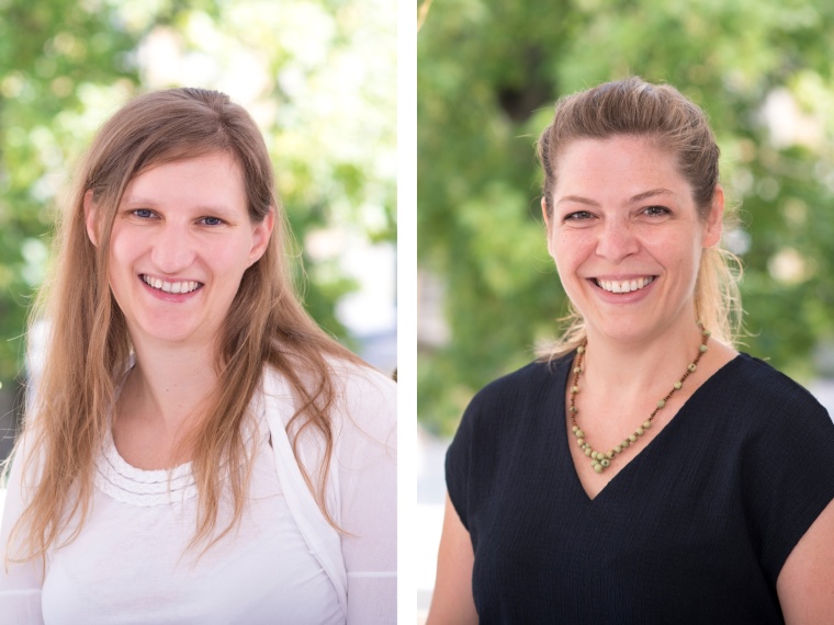 Dr. Janina Zirkel (links) und Prof. Dr. Sandra Parisi haben das...