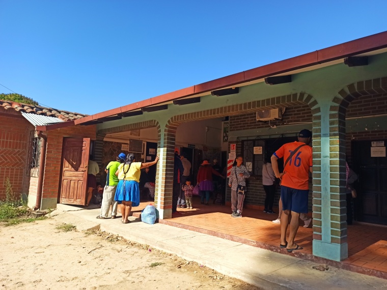 Hospital Dermatológico in Monteagudo ist ein ländliches Referenzzentrum für...