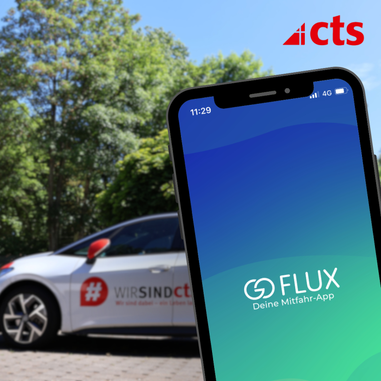 Mitfahr-App goFLUX Foto: Caritas Trägergesellschaft Saarbrücken