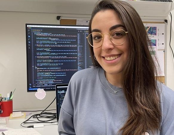 Dr. Carla Rodríguez, Wissenschaftlerin in der Forschungsgruppe von Dr. Mario...