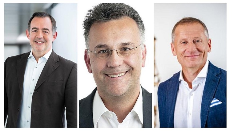 Christian Gerard, Thorsten Bagschick und Peter Görlich, Foto: SRH