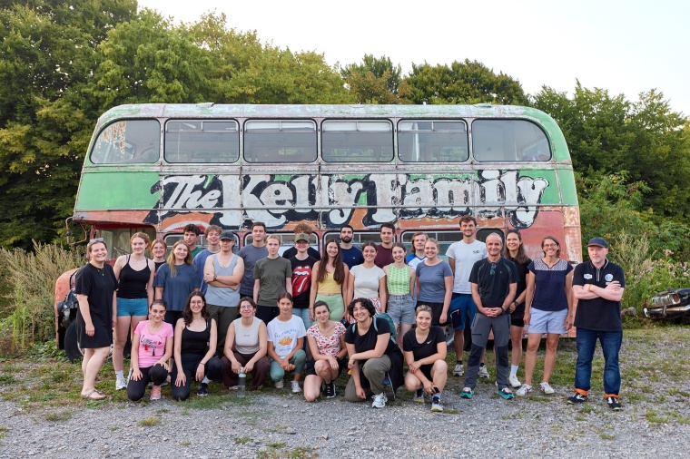 Die Medizinstudierenden des Wahlpflichtbereichs „Umgang mit...