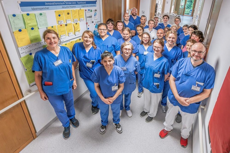 Pflegeteam des Universitätsklinikums Heidelberg, Foto: Universitätsklinikum...