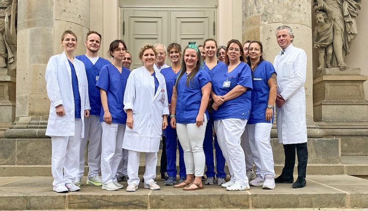 Pflegeteam der Klinikum Ernst von Bergmann gGmbH in Potsdam, Foto: Klinikum EvB