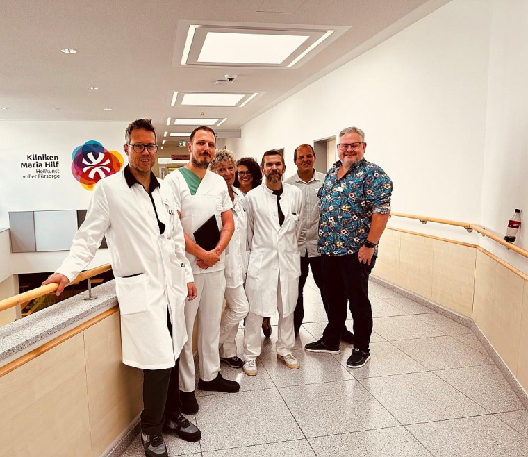 Thorsten Piepenbring und Team, stellvertretende Stationsleitung S2 Neurologie...