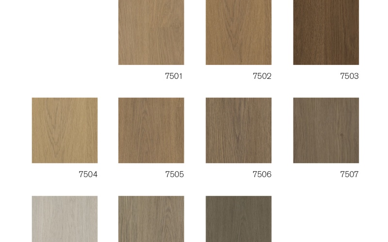 Farbübersicht von Noravant Timber