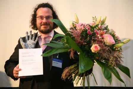 Priv. Doz. Dr. Oliver Schildgen, Preisträger des Forschungspreis der Deutsche...