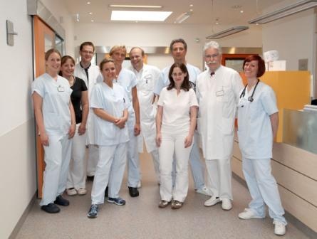 Das Team der soeben eröffneten Intensivstation des Agaplesion Markus...