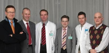 Das Expertenteam mit Bernhard Knappe, Vorstandsvorsitzender der...