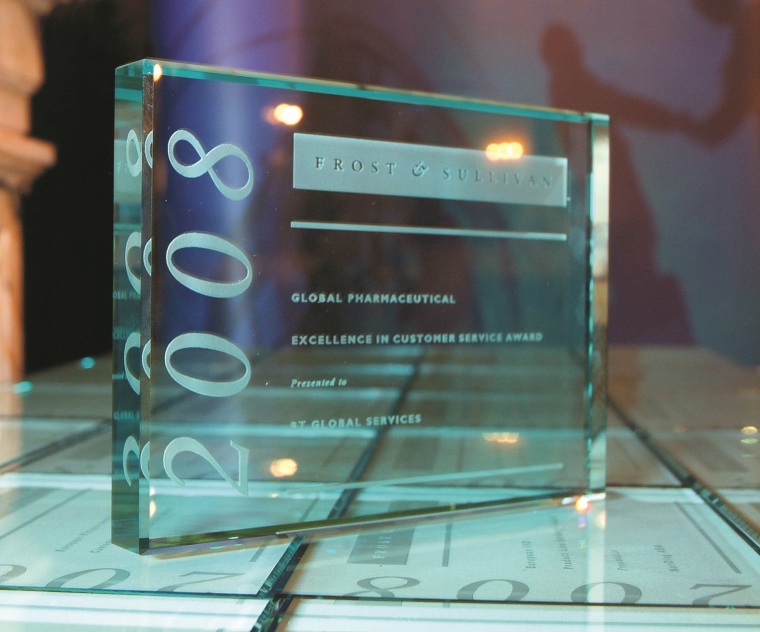 Schöne Optik: der Frost & Sullivan Excellence in Healthcare Award