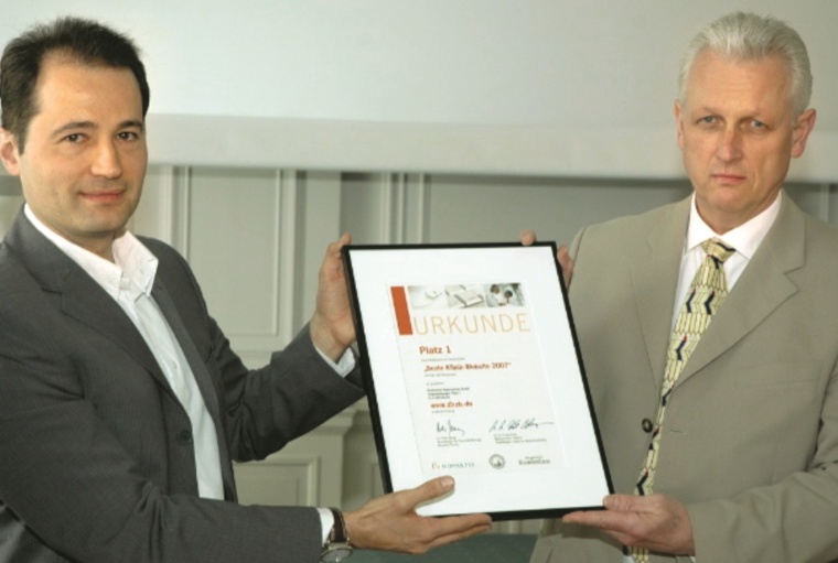 Dr. Dr. Frank Elste, links, Heidelberger Institut für Medizinmarketing und...