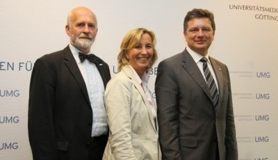 Ein positive Bilanz für 2010 vermeldet der UMG-Vorstand: Prof. Dr. Cornelius...