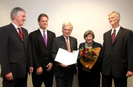 Prof. Stefan Bauer, Direktor des Instituts für Immunologie; Prof. Frank...