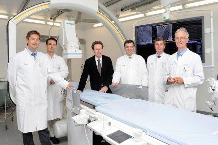 Diese UKM-Experten arbeiten in den neuen Herz- und Gefäßkatheterlaboren:...