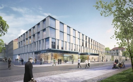 Den ersten Platz beim Architektenwettbewerb für die Portalklinik des Klinikums...