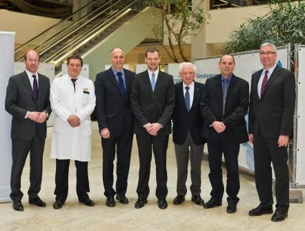 Landrat Martin Sailer, Prof. Dr. Michael Beyer, Dr. Kurt Gribl, Prof. Dr. Jens...