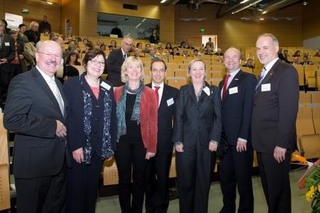 Götz Scholz, Marion Hahn, Doris Ahnen, Univ.-Prof. Dr. med. Norbert Pfeiffer,...