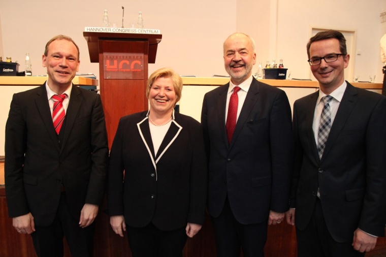 Helge Engelke, Cornelia Rundt, Thomas Reumann, Dr. Gerhard Tepe