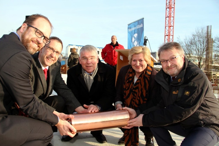 Sophien-Klinik legt Grundstein für neue Belegarztklinik in Hannover